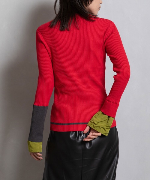 「MARECHAL TERRE」 長袖ニット MEDIUM アイボリー レディース_画像4