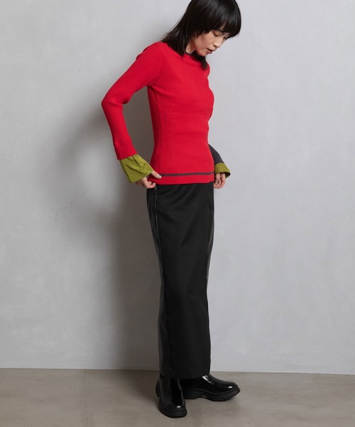 「MARECHAL TERRE」 長袖ニット MEDIUM アイボリー レディース_画像5