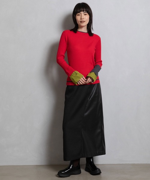「MARECHAL TERRE」 長袖ニット MEDIUM アイボリー レディース_画像6