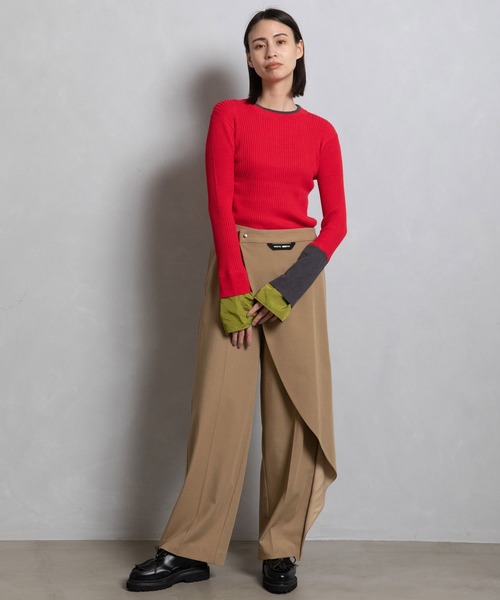 「MARECHAL TERRE」 長袖ニット MEDIUM アイボリー レディース_画像7