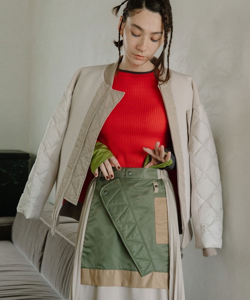 「MARECHAL TERRE」 長袖ニット MEDIUM アイボリー レディース_画像8