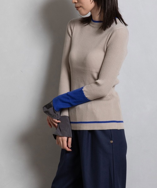 「MARECHAL TERRE」 長袖ニット MEDIUM アイボリー レディース_画像9