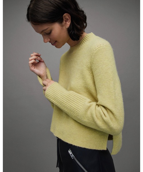 「ALLSAINTS」 長袖ニット S グリーン系その他 レディース_画像5
