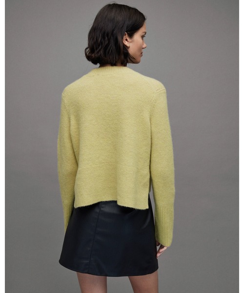 「ALLSAINTS」 長袖ニット S グリーン系その他 レディース_画像8