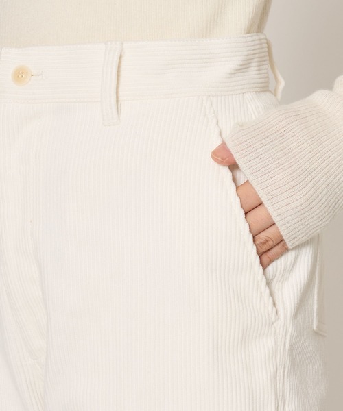 「BABYLONE」 コーデュロイパンツ 38inch グレー レディース_画像5