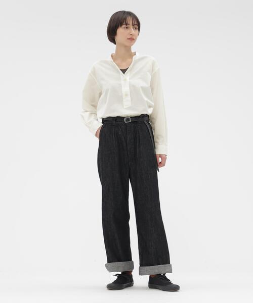 MHL.(エムエイチエル) レディース トップス カジュアルシャツ MHL.（エムエイチエル）カジュアルシャツ グレー サイズ:1(S位