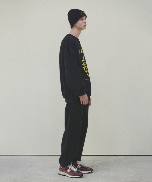 「LIBERE」 スウェットカットソー MEDIUM ネイビー メンズ_画像5