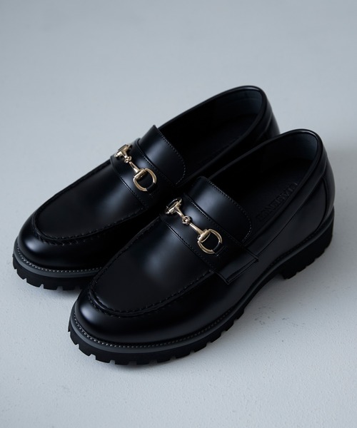 「CIASENSE」 シューズ 42 ブラック メンズ_画像5