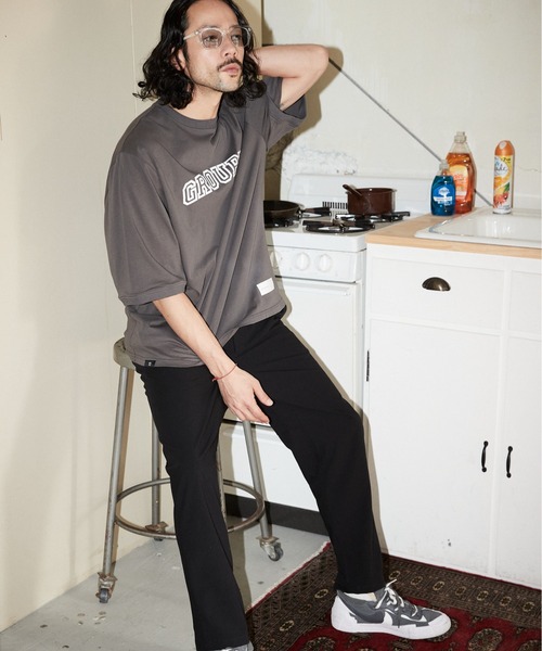 「ADAM PATEK」 スラックス 1 ネイビー メンズ_画像3