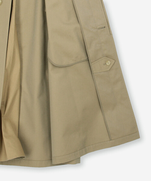 GYMPHLEX（ジムフレックス） ステンカラーコート コート | ベルテッド