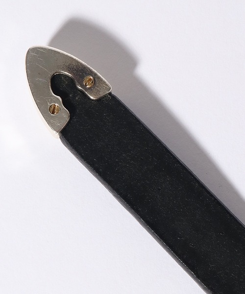 「TORY LEATHER」 ベルト 34 ブラック メンズ_画像5