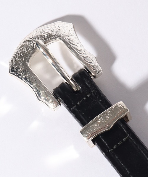 「TORY LEATHER」 ベルト 34 ブラック メンズ_画像6