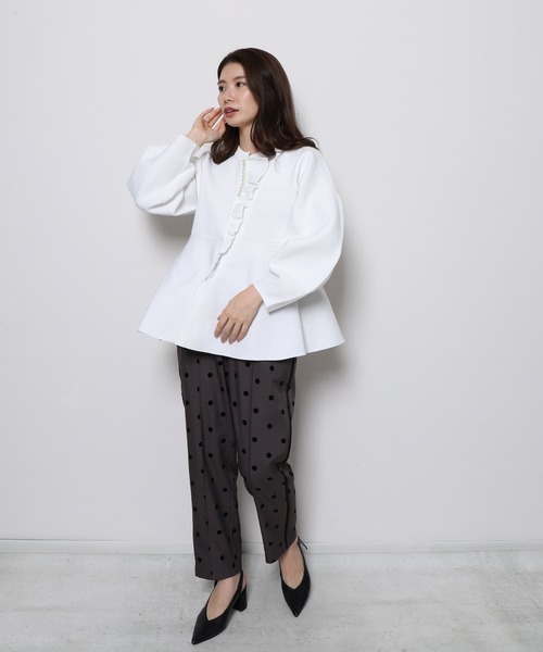 「Re.Verofonna」 長袖ニット MEDIUM ベージュ レディース_画像9