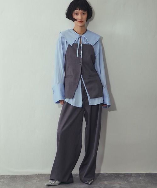 ベスト ジレ 「セットアップ対応」キャミジレ レディース : ZOZOTOWN