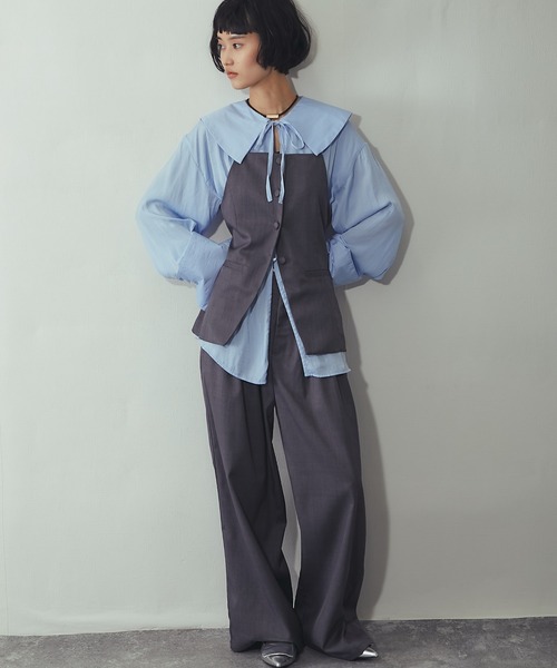 ベスト ジレ 「セットアップ対応」キャミジレ レディース : ZOZOTOWN