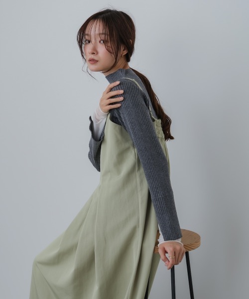 「Bab」 長袖ニット FREE ブルー レディース_画像2