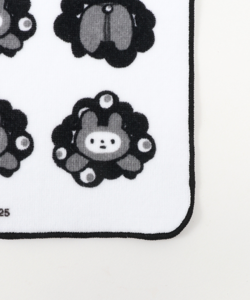 ミャクミャク × きっこうちゃん 限定Tシャツ ハンカチ ハンカチ きっこうちゃん ・モノクロミャクミャク ミニタオル メンズ