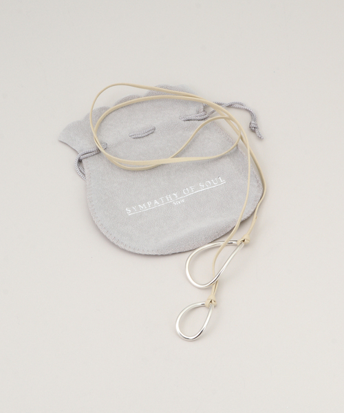 ネックレス SYMPATHY OF SOUL / シンパシー・オブ・ソウル Vary Leather Nacklace レディースの画像