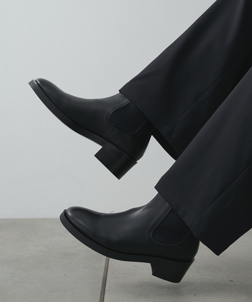 ブーツ 「PADRONE/パドローネ」別注 BL SIDE GORE BOOTS メンズの画像