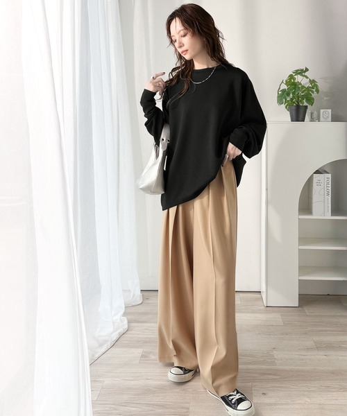 「Java」 長袖カットソー LARGE ブラック レディース | Java | 08
