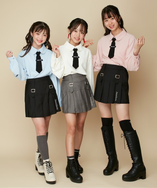 「JENNI love」 「KIDS」長袖シャツ 150cm オフホワイト キッズ_画像2