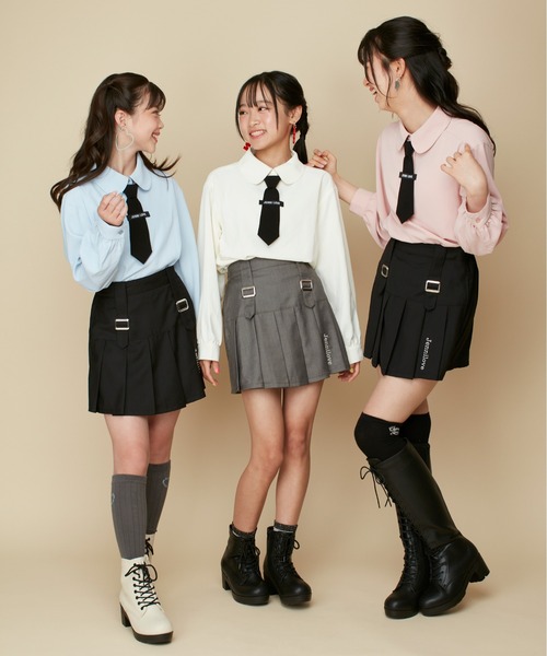「JENNI love」 「KIDS」長袖シャツ 150cm オフホワイト キッズ_画像3