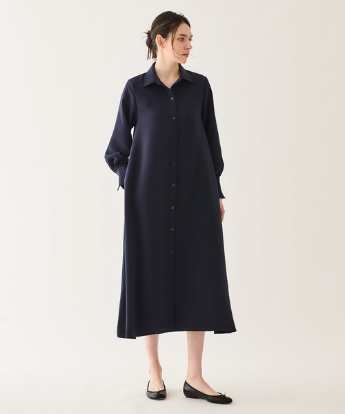 ワンピース ESTNATION / ベルト付きシャツワンピースの画像