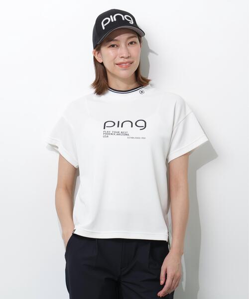 PING（ピン） uvカット tシャツ 「PING APPAREL」変形カノコ半袖 