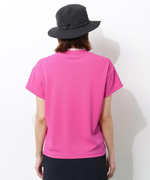 PING（ピン） tシャツ 半袖 「PING APPAREL」変形カノコ半袖ハイネック