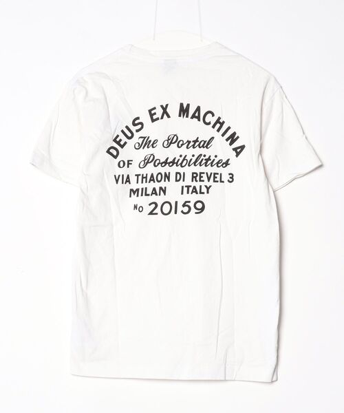 「DEUS EX MACHINA」 半袖Tシャツ - ホワイト メンズ_画像2