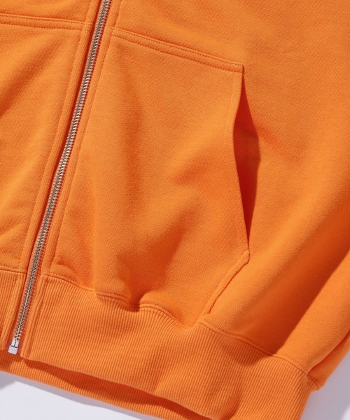 「XLARGE」 ジップアップパーカー S オレンジ メンズの画像