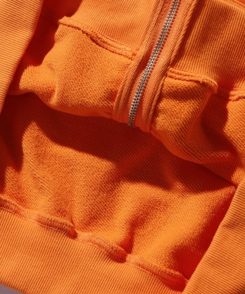 「XLARGE」 ジップアップパーカー S オレンジ メンズの画像