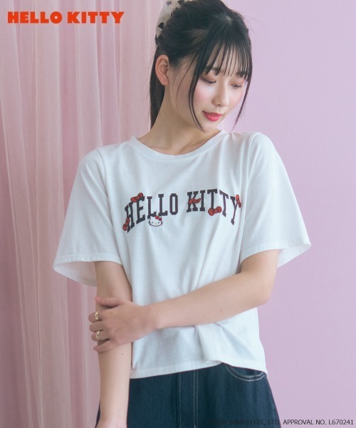 sanrio（サンリオ） tシャツ 「大きいサイズ」「ハローキティ