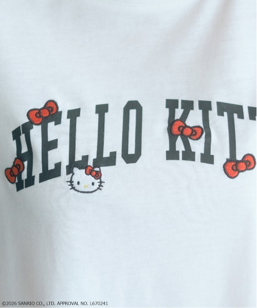 sanrio（サンリオ） tシャツ 「大きいサイズ」「ハローキティ