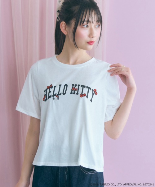 sanrio（サンリオ） tシャツ 「大きいサイズ」「ハローキティ