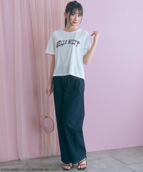 sanrio（サンリオ） tシャツ 「大きいサイズ」「ハローキティ