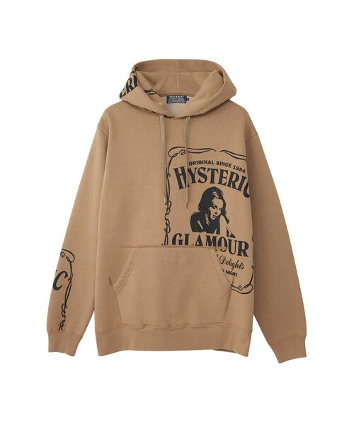 HYSTERIC GLAMOUR（ヒステリックグラマー） プルオーバーパーカー