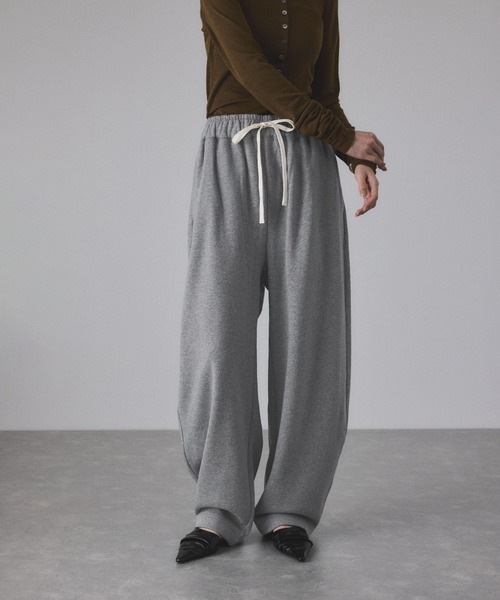「ADAM ET ROPE'」 スウェットパンツ 38 グレー レディース