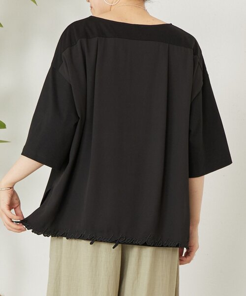 BEARDSLEY（ビアズリー） tシャツ 半袖 ことわざ刺繍プルオーバー 