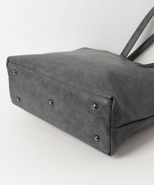 「GUSCIO UOMO」 トートバッグ FREE ダークグレー メンズ_画像3
