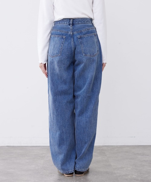 「Chez toi」 デニムパンツ MEDIUM サックスブルー レディース_画像5