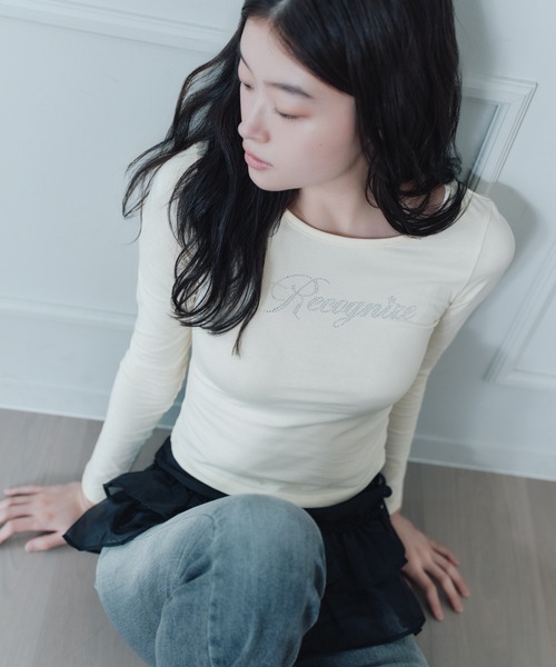「FCMM」 長袖カットソー SMALL ブラック レディース_画像7