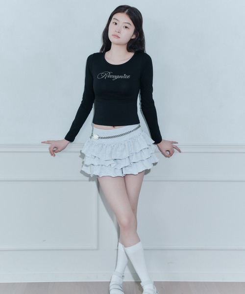 「FCMM」 長袖カットソー SMALL ブラック レディース_画像9