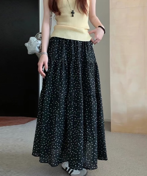 Maison Calme ロング スカート 夏 : ZOZOTOWN Yahoo!店 - 通販 - Yahoo