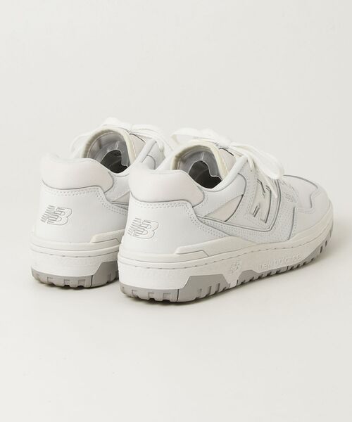 「New Balance」 ローカットスニーカー 24.5cm ホワイト メンズ_画像2