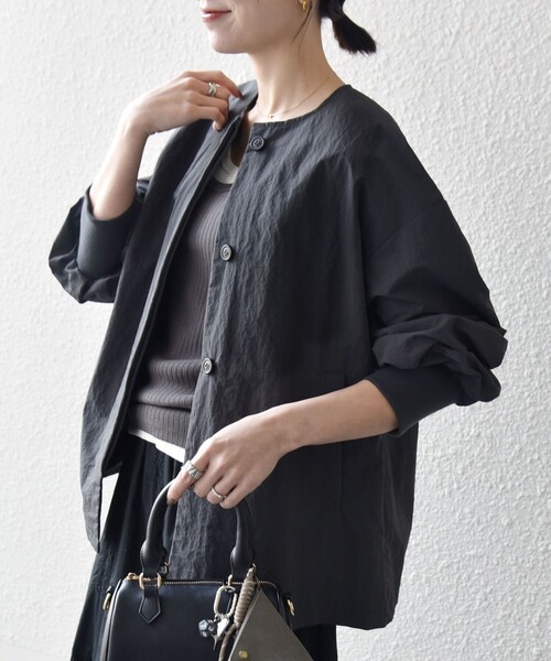 SHIPS any 「SHIPS any」 ノーカラージャケット ONE SIZE