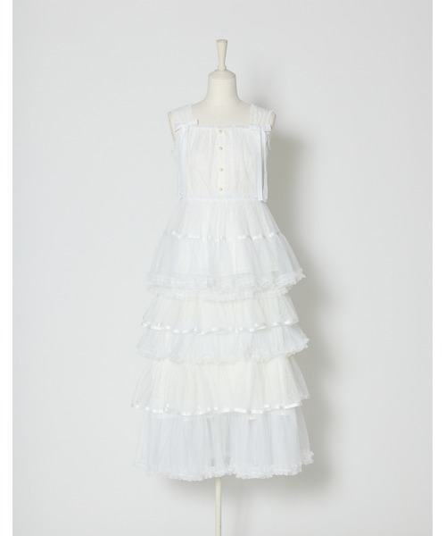 ロング スカート My sweet eden tiered long skirt 【公式通販】