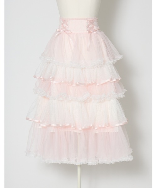 ロング スカート My sweet eden tiered long skirt 【公式通販】