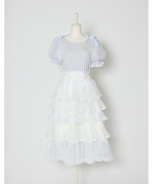 ロング スカート My sweet eden tiered long skirt 【公式通販】