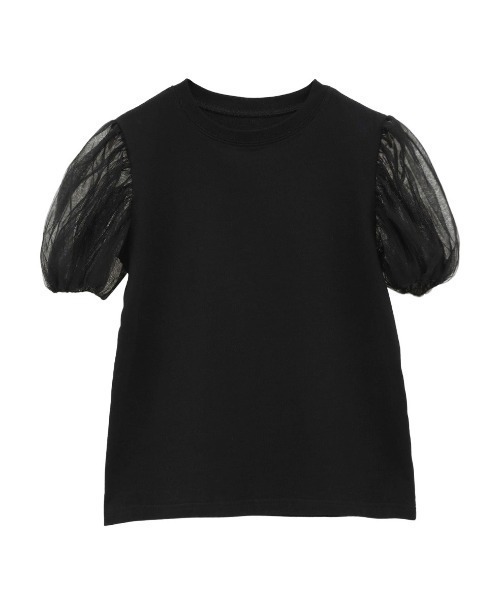 CLANE（クラネ） tシャツ 「CLANE/クラネ」TULLE VEST LAYERED TOPS